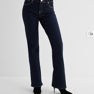 Express Women's Dark Blue Boot Cut Jeans